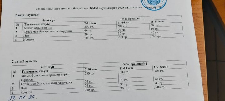 Ыстық тамақ